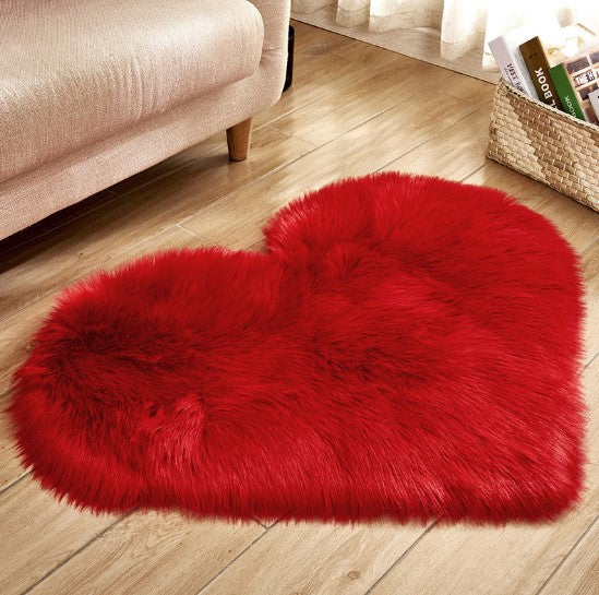 Heart Shaped Carpet Non-Slip Mat